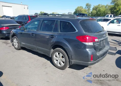 2011 Subaru Outback 3.6R Limited from USA, damaged, VIN 4S4BRDLC5B2387174